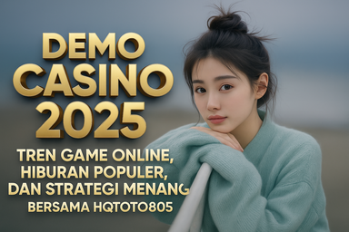 Casino 2025 Tren Judi Online, Game Populer, dan Strategi Maxwin Bersama HQTOTO805