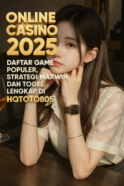 Online Casino Games 2025 Daftar Game Populer, Strategi Maxwin, dan Togel Lengkap di HQTOTO805