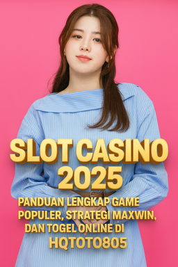 Slot Casino 2025 Panduan Lengkap Game Populer, Strategi Maxwin, dan Togel Online di HQTOTO805